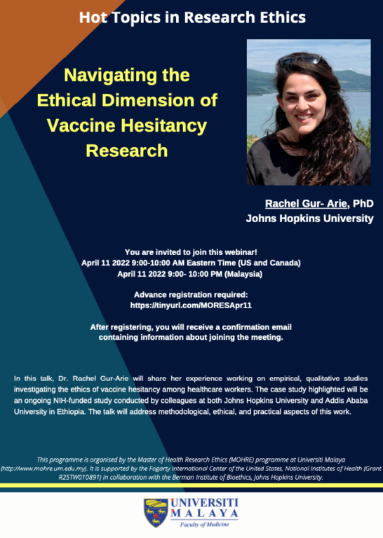 Hot Topics In Research Ethics: Navigating The Ethical Dimension Of ...